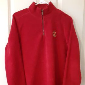 Women's pullover fleece jacket